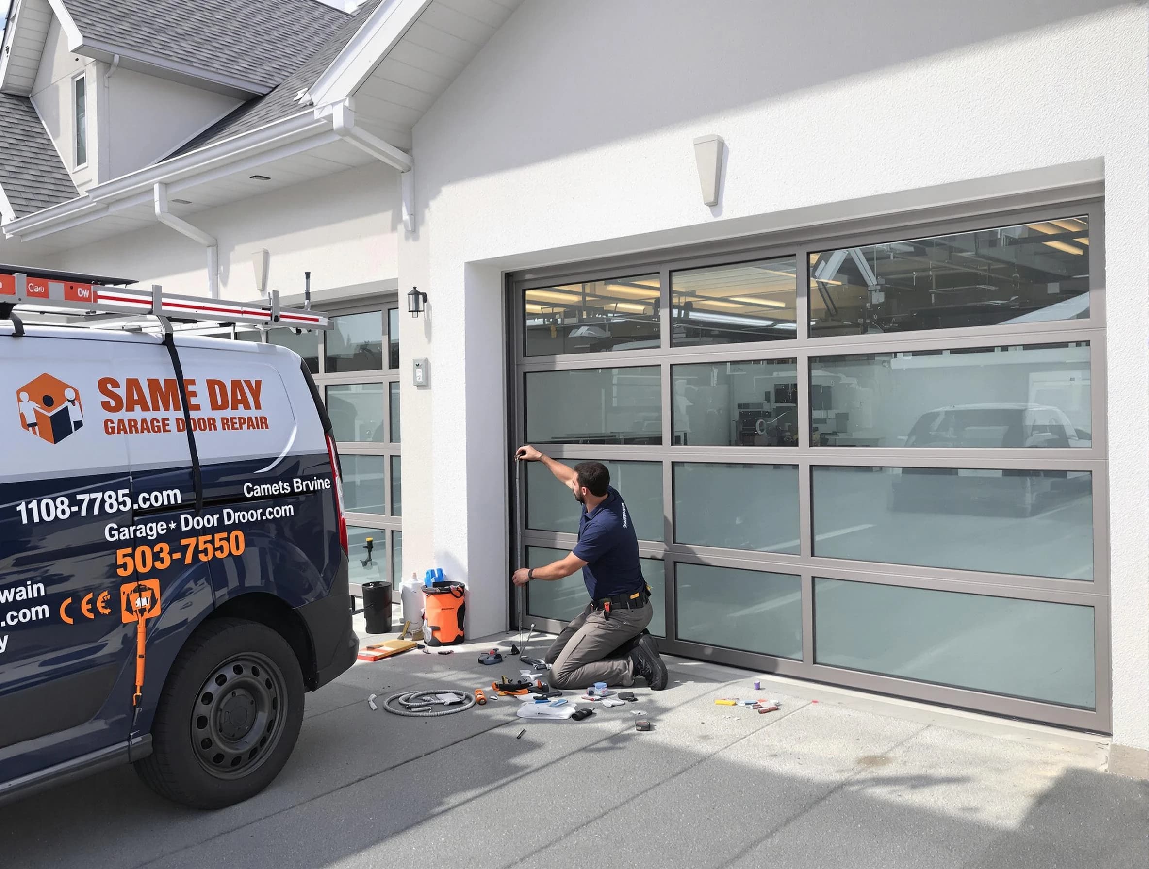Same-day garage door repair service by New City Garage Door Repair in New City