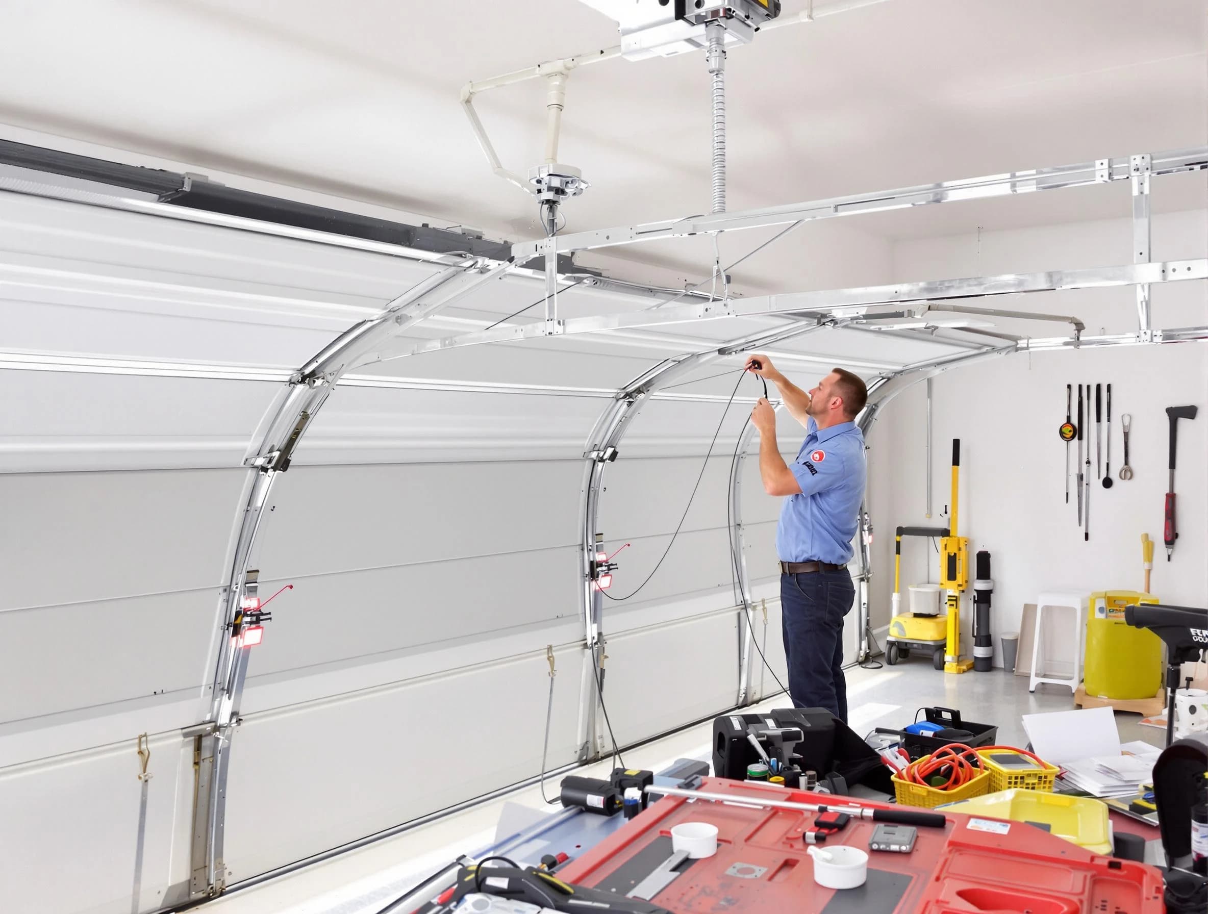 Garage door cable repair service by New City Garage Door Repair in New City