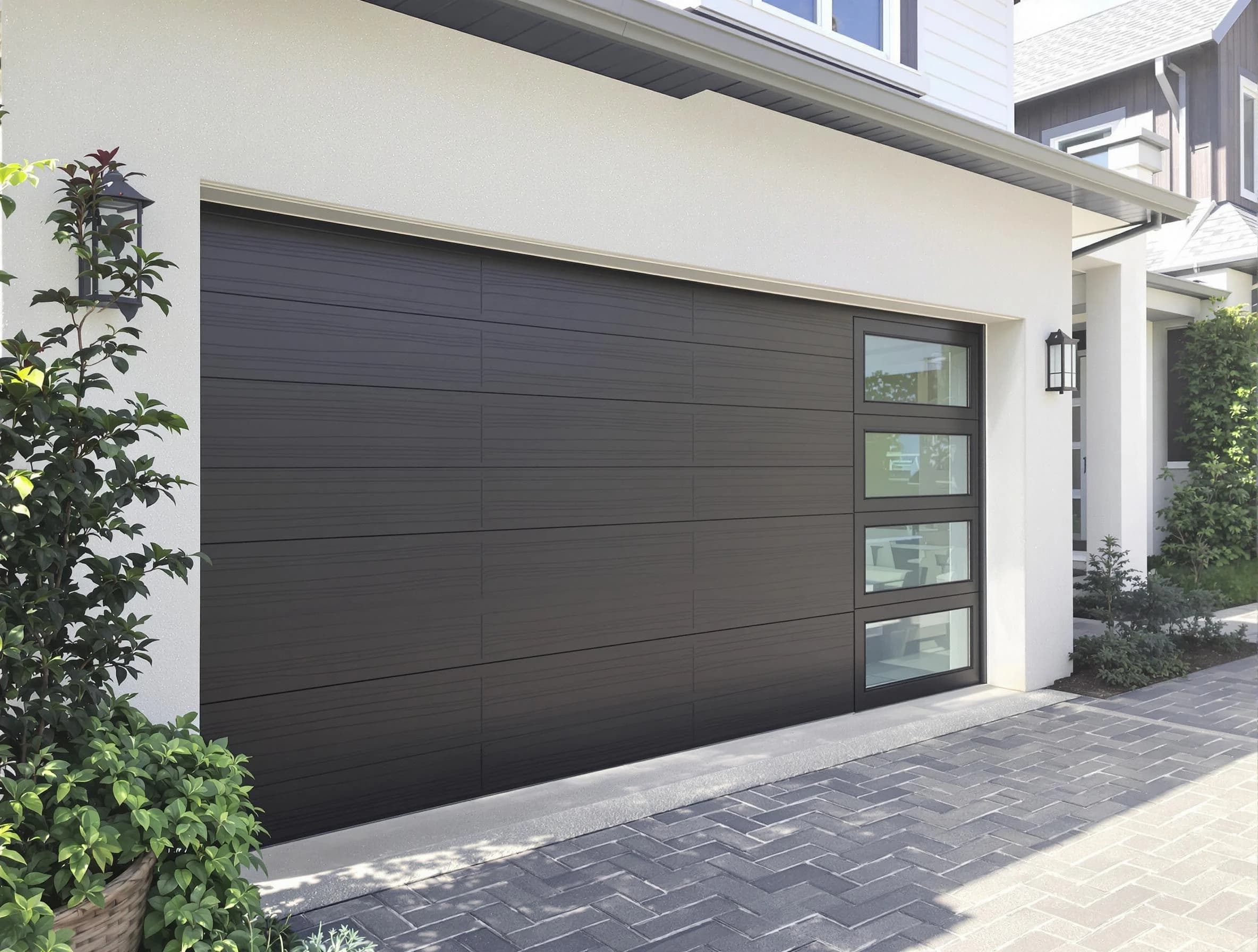 Custom garage door installation by New City Garage Door Repair in New City