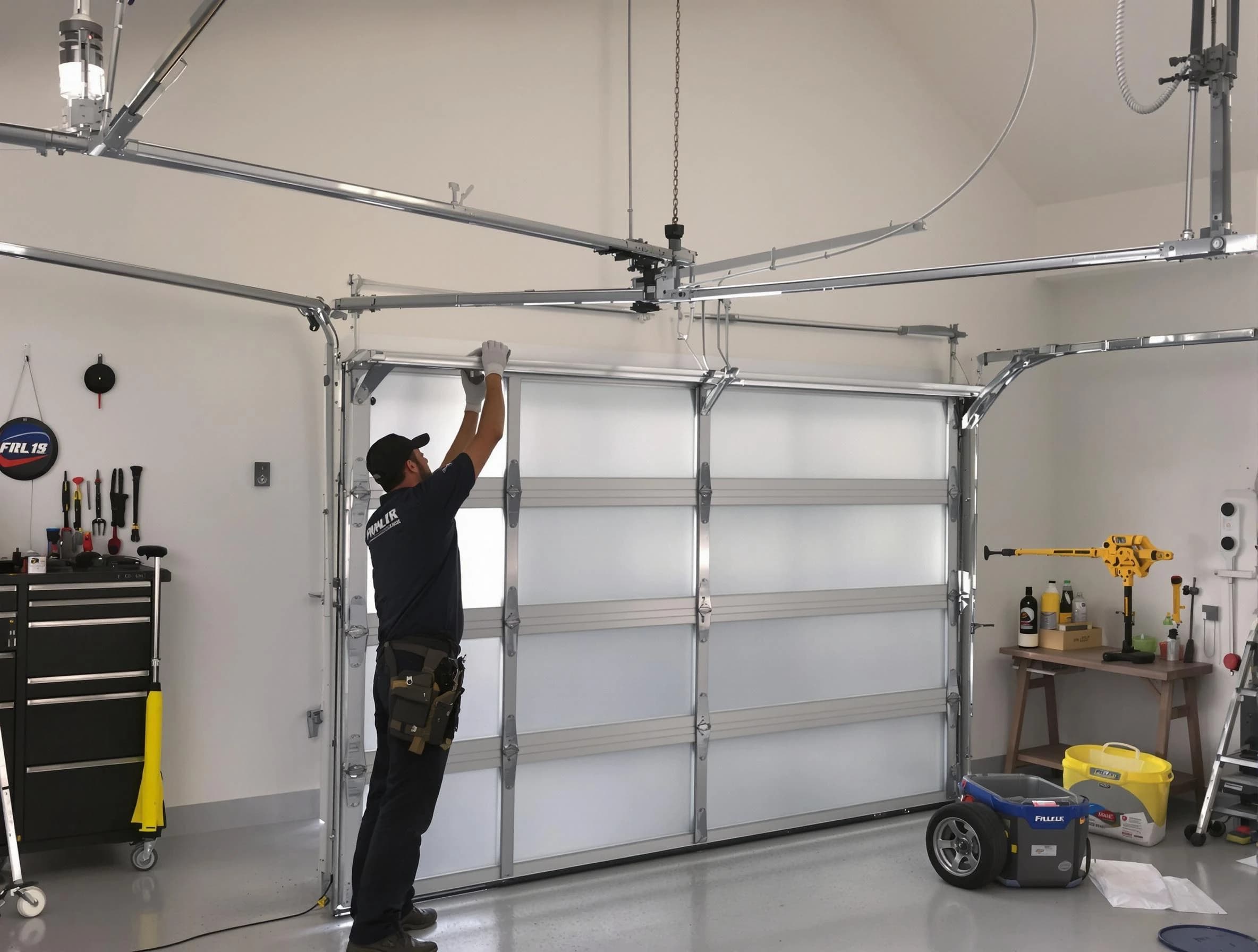 New City Garage Door Repair certified team performing precision garage door installation in New City
