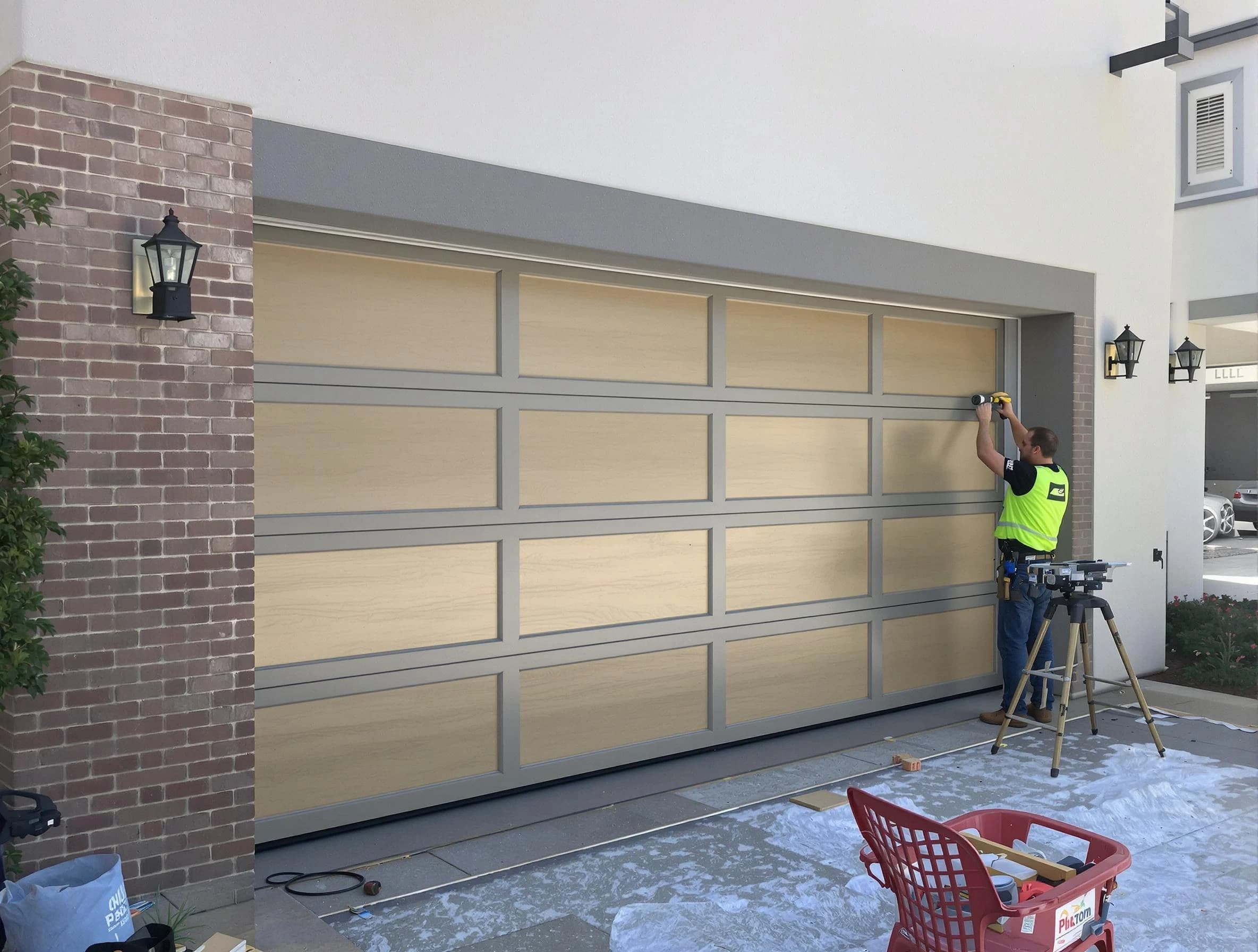 Garage door replacement service by New City Garage Door Repair in New City