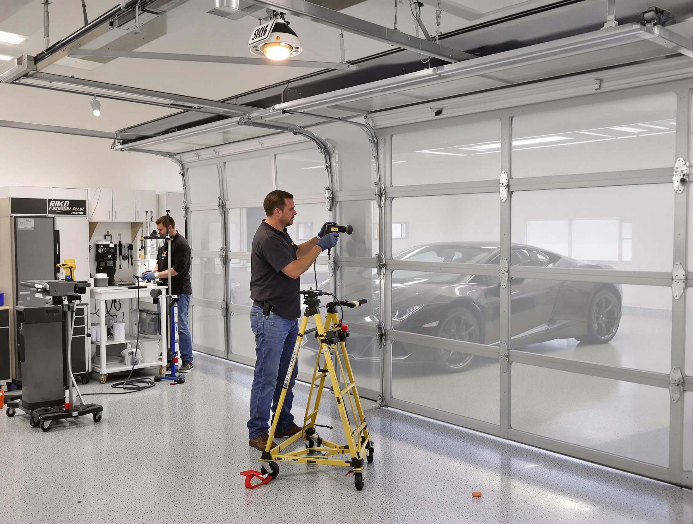 Garage Door Dents Repair in New City