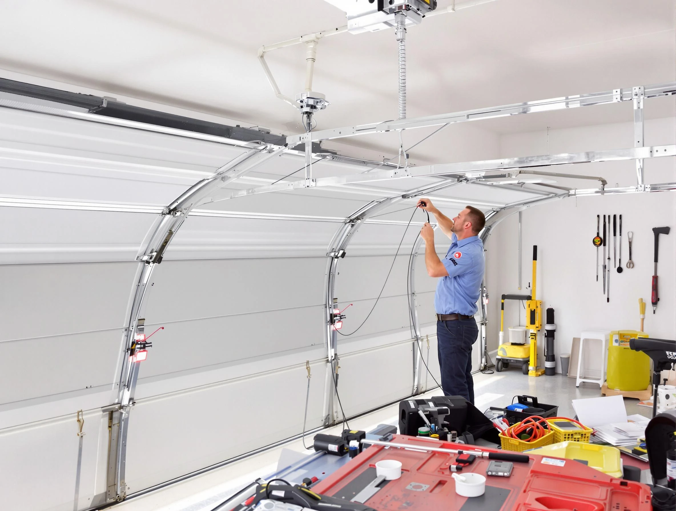 Garage door cable repair service by New City Garage Door Repair in New City