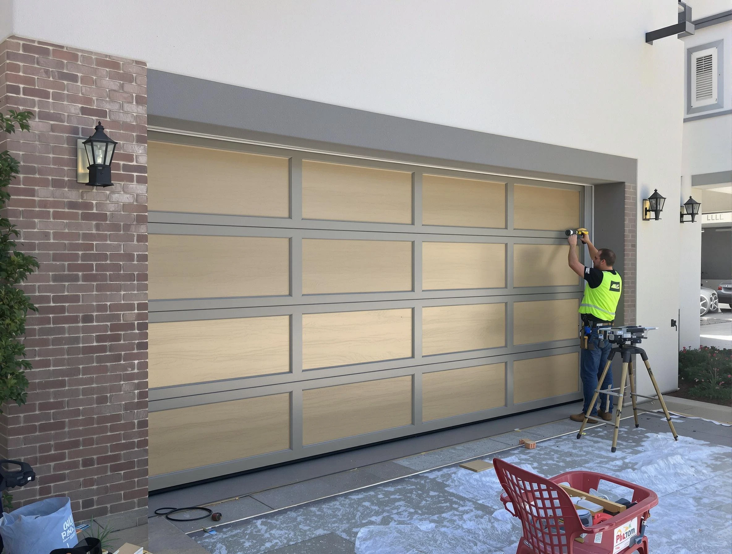 Garage door replacement service by New City Garage Door Repair in New City