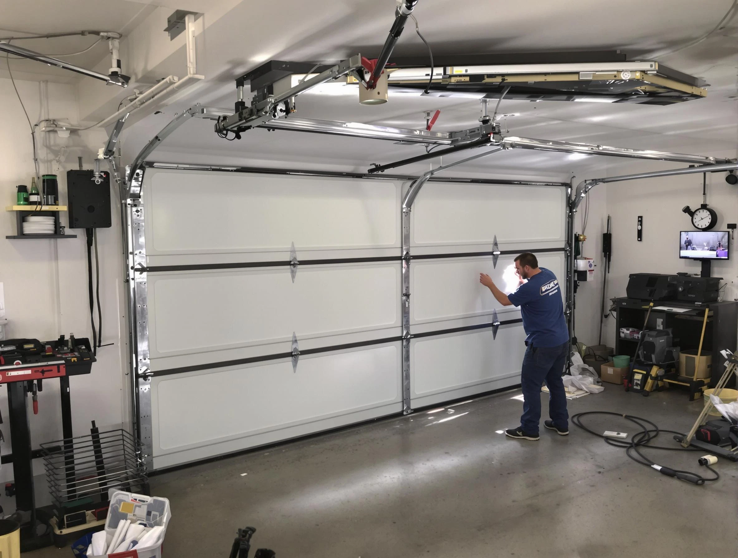 Professional garage door repair service by New City Garage Door Repair in New City